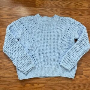 SO Light Blue Knit Sweater